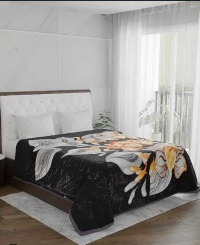 SIGNATURE ( JUBILEE DOUBLE BED BLANKET ) [ DARK SHADES]