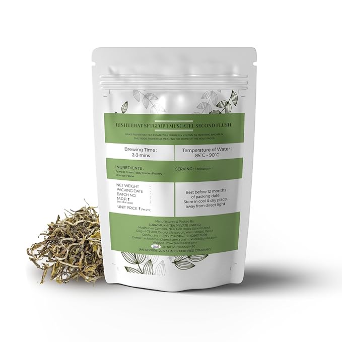Risheehat 2nd Flush Black Tea - Physical Form: Fresh