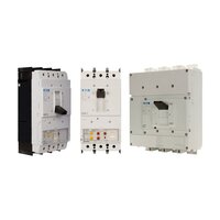 Eaton/ABB, AC/DC MCCB 1600A 3Pole/4Pole 1000V AC / 1500V DC NZMH Sereis MCCB 85kA