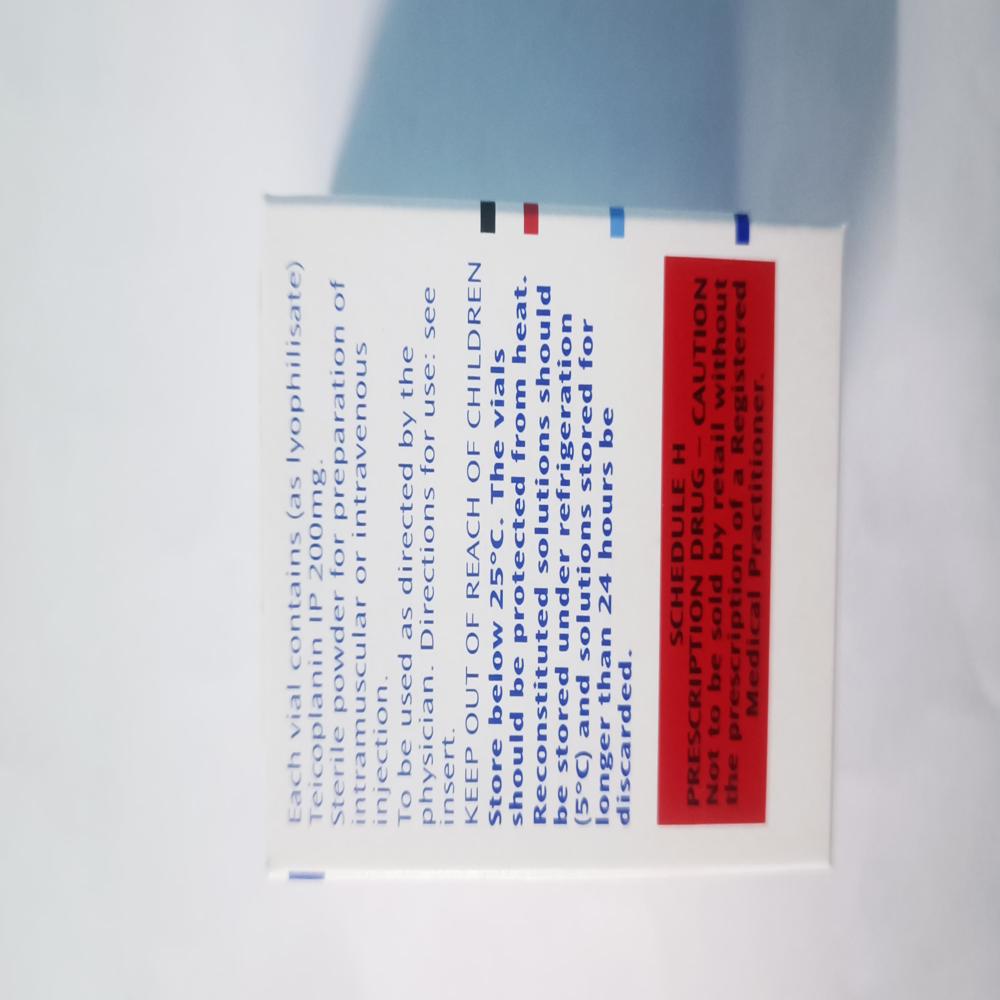 Targocid 200mg Injection - Grade: A