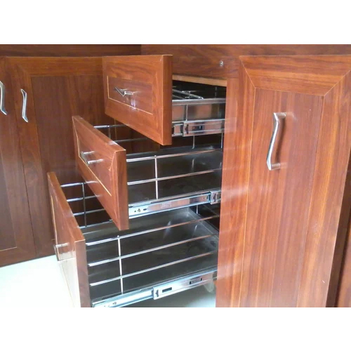 Pvc Brown Cupboard - Feature: Rust Proof