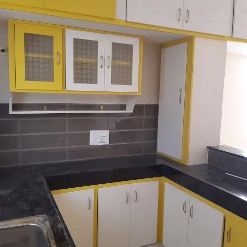 Rectangular Pvc Kitchen Cupboard - Color: Multicolor