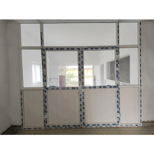 Upvc Office Partition - Color: Transparent