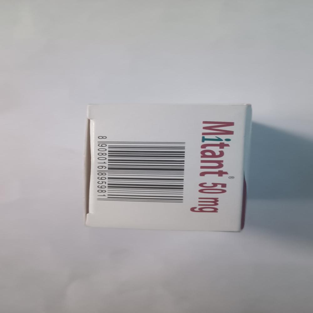Mitant 50mg Capsule - Ingredients: Hytasone Injection
