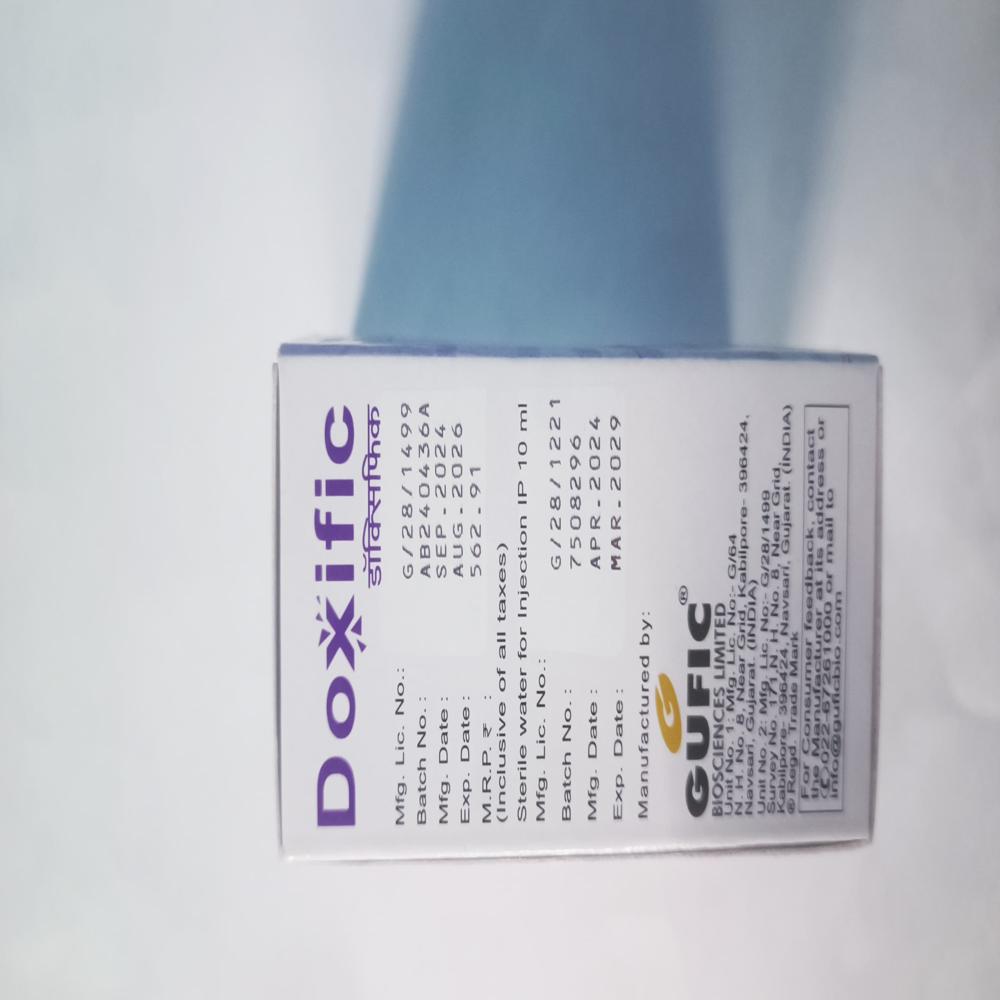 Doxific 100mg Injection - Grade: A