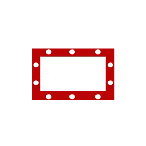 Silicone Endless Gaskets - Color: Red