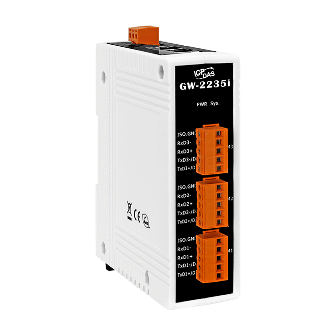 Iog851-w Series Industrial Cellular Edge Gateway - Color: Black