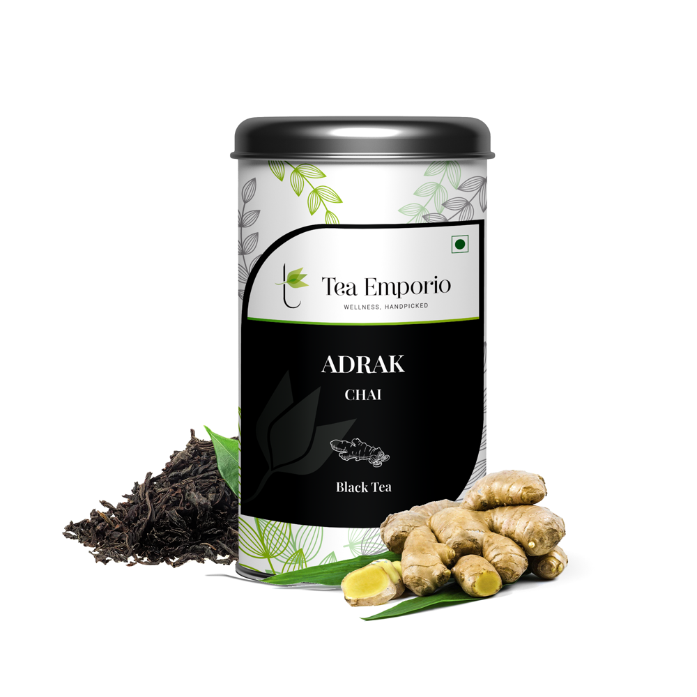 Fresh Adrak Chai - Color: Black