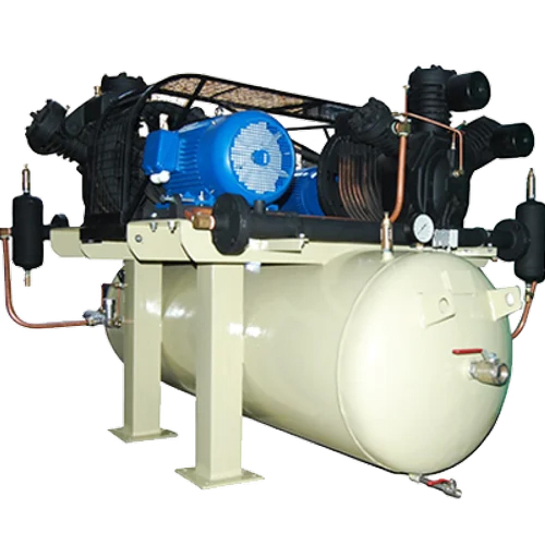Two Stage Heavy Duty Compressor - Lubrication Type: Oil-Less