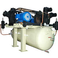 Two Stage Heavy Duty Compressor - Lubrication Type: Oil-less