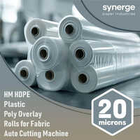 56 Inch Width Poly Film Rolls For Garment Cnc Auto Cutter And Spreader - Color: White