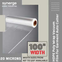100 Inch Width Poly Film Rolls for Garment CNC Auto Cutter And Spreader