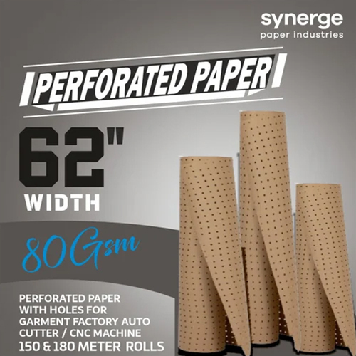 80 GSM 62 Inch Width Garment Perforated Paper Rolls