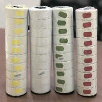 Gun Label Roll 15k Stickers - Color: Multicolor