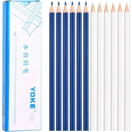 Yoke Wood White Water Erasable Pencil, For Textile - Feature: Durable