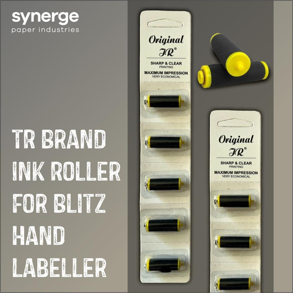 TR Brand Ink Rolls for Blitz 2253 Hand Labeller