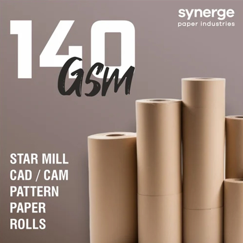 62 Inch CAD CAM Star Mill Pattern Paper Rolls
