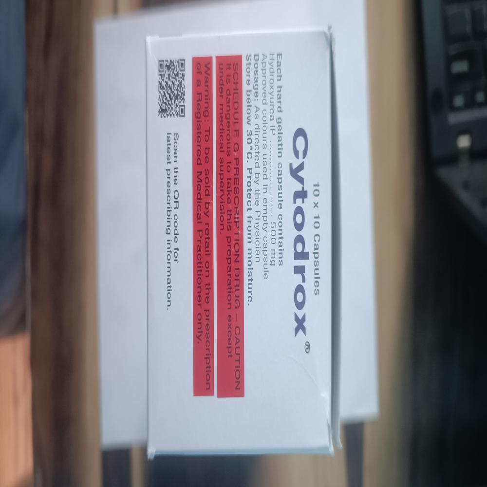 Cytodrox 500mg Capsule - Origin: India