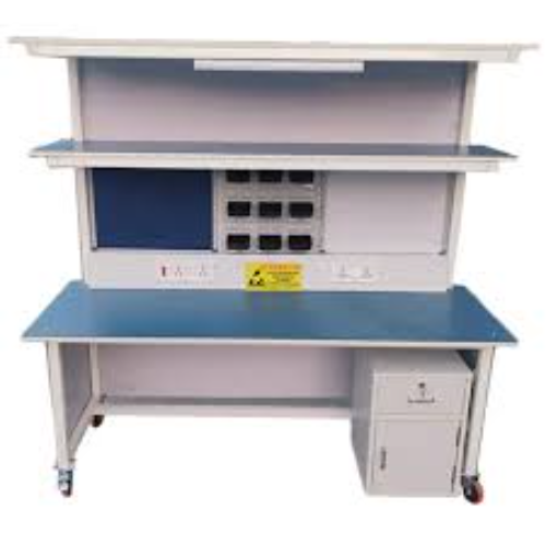 Esd Workstation - Color: White And Blue