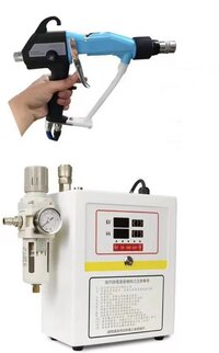Liquid Paint Gun - Electrostatic - Length: 285mm Millimeter (mm)