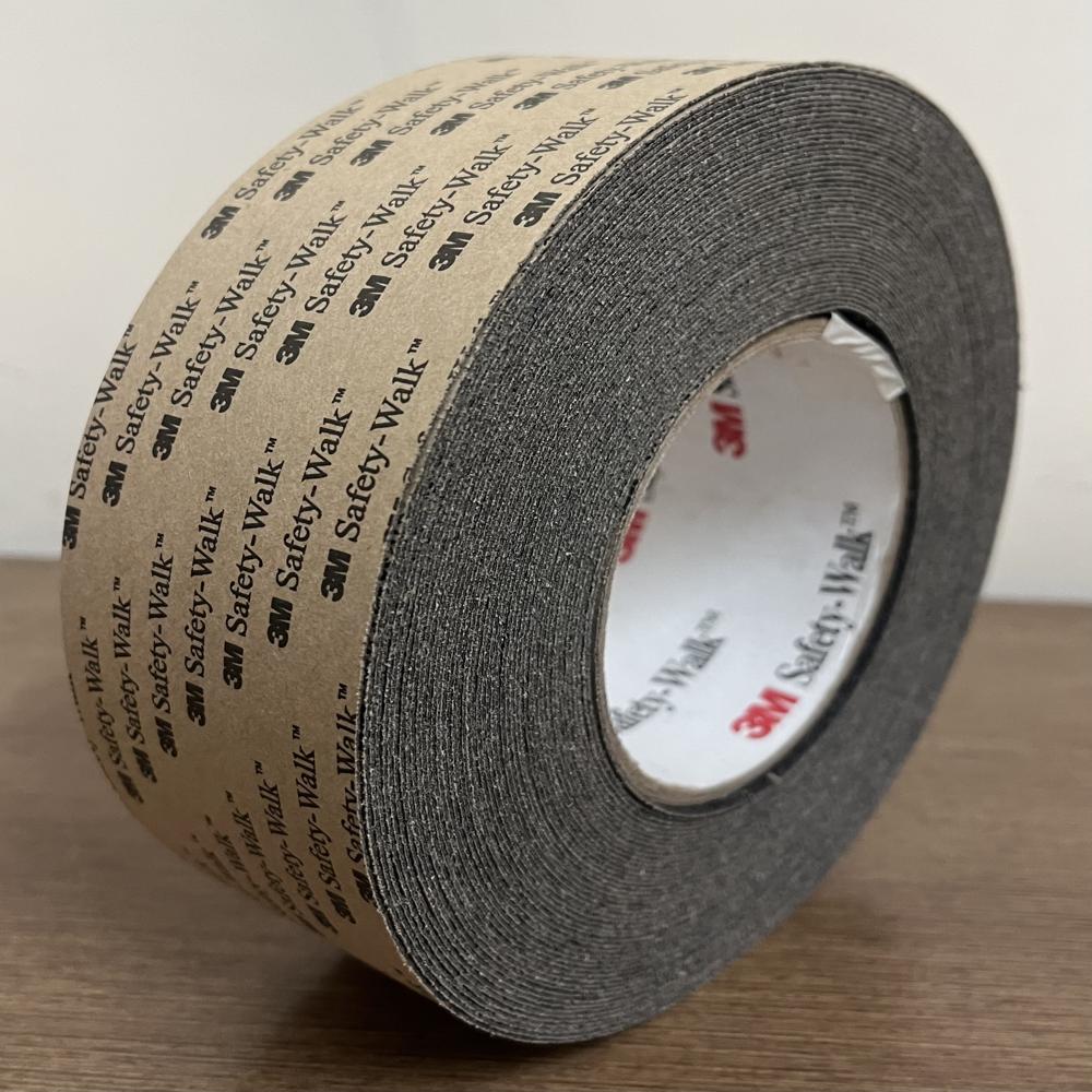3m Anti Skid Tape - Medium Resilient, 2 Inch X 60 Yards, Black, Pressure Sensitive Adhesive | Slip Resistant, Moisture Resistant, Durable Design