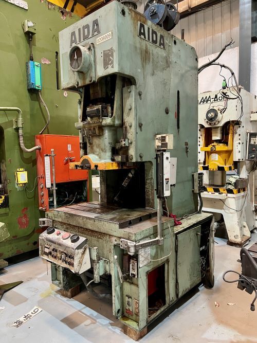 1585 Aida C Frame Single Crank Press - Material: Ms