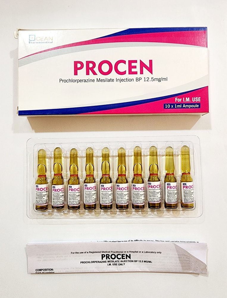 Prochlorperazine Maleate Injection 12.5mg/ml