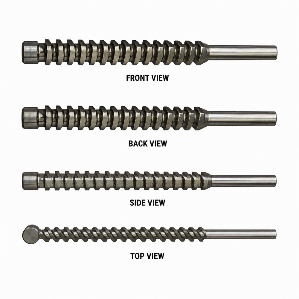 Square Broaches - Coating Type: Tin Alcrona Coating