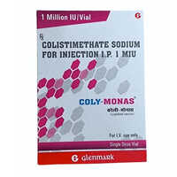 Colistimethate Sodium Injection Ip - Liquid Solution, 1 Miu Dosage, Suitable For All Ages | Storage: Dry Place, Administer As Directed