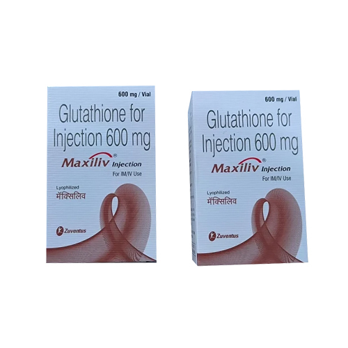 600mg Glutathione Injection - 600mg Dosage, General Medicine | Suitable for All, Store in Dry Place, Usage as Per Suggestion