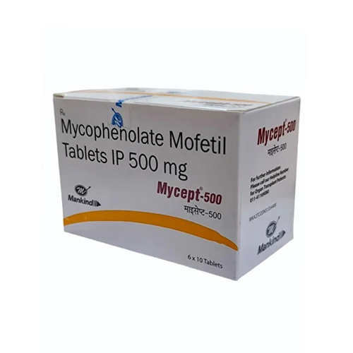 500mg Mycophenolate Mofetil Tablets IP