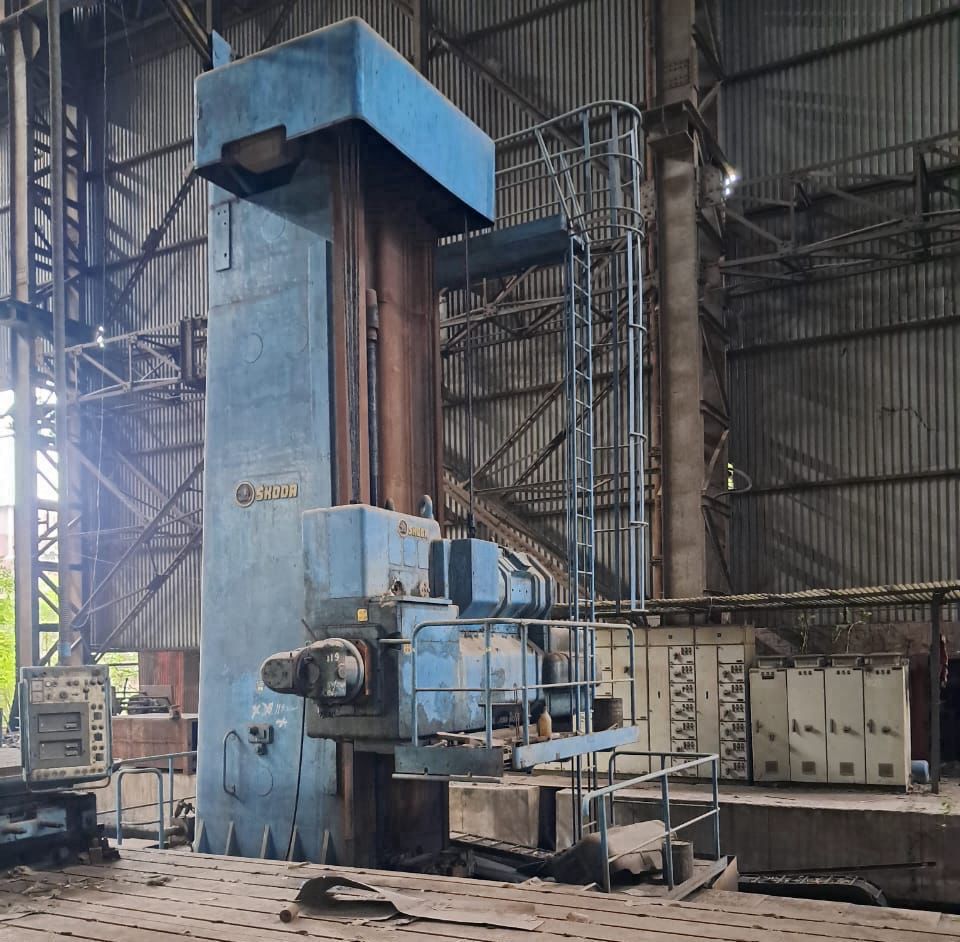 Skoda W 200 MM Floor Type Horizontal Boring