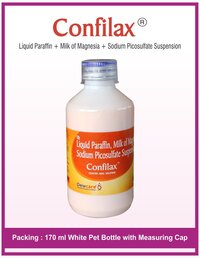 Confilax Suspension - Liquid Paraffin + Milk Of Magnesia + Sodium Picosulfate Suspension | Gentle And Effective Laxative Relief For Constipation