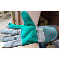 Split Leather Double Palm Canadian Gloves