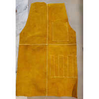 Yellow Leather Apron With Back Jeans Clothes