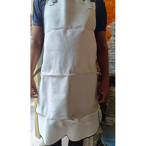 24x36 Inch White Soft Leather Apron