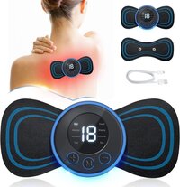 Butterfly Mini Massager - Skin-friendly Material, Compact Size | 8 Adjustable Modes, Targeted Relief For Neck, Back, Arms, And More