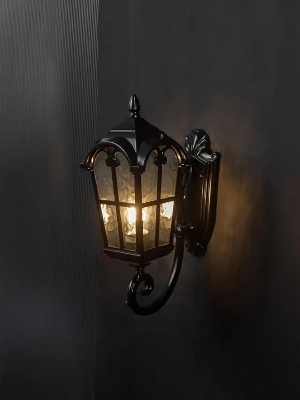 Elegant Vintage Black wall Lamp & White Wall Lamp