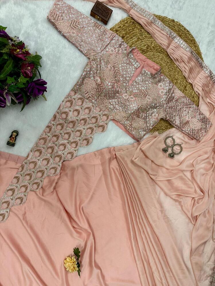 heavy ethnic wear saree