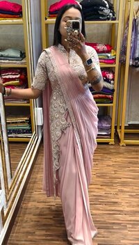 heavy ethnic wear saree