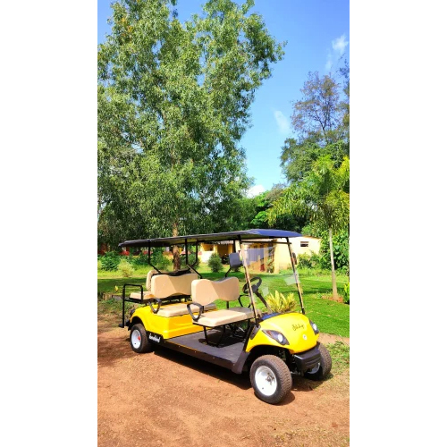 6 Seater Golf Passenger Cart - Features: Pollution Free