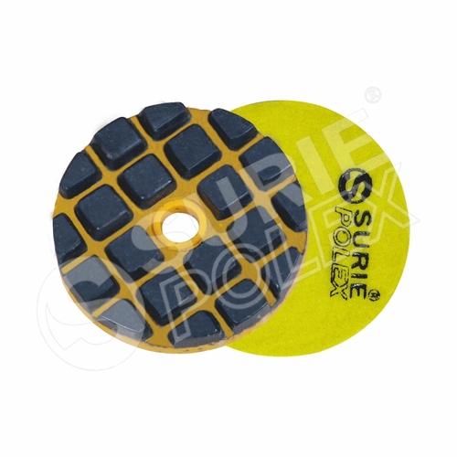 DCRR RESIN BOND DIAMOND ABRASIVE - Resin Bonded, Round Shape, Velcro-Backed, Grits 60-12000 | Ideal for Marble Finishing, Wet Application