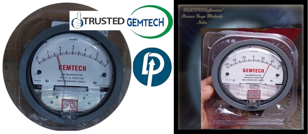 GEMTECH - Differential Pressure Gauges suppliers by Mysura Karnataka