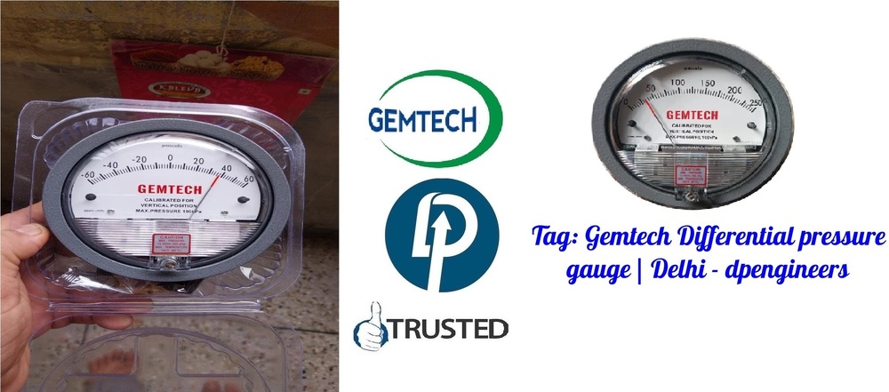 Gemtech Differential Pressure Gauges - Noida(UP)