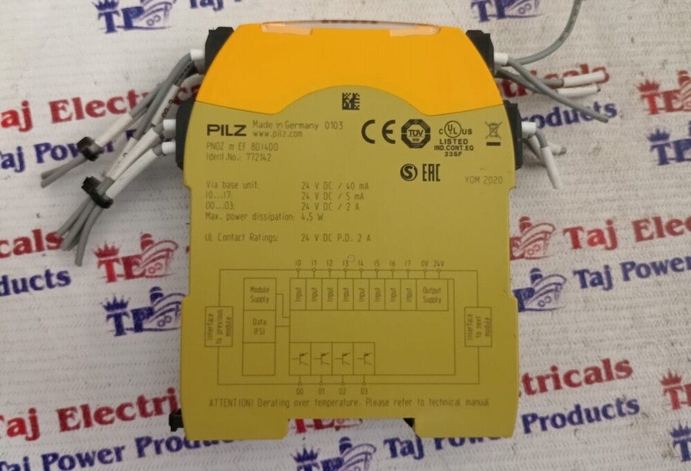 PILZ PNOZ m EF 8DI4D0 PLC