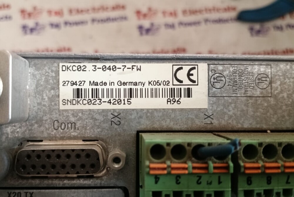 REXROTH DKC02.3-040-7-FW SERVO DRIVE