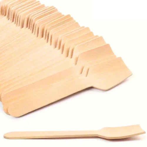 Disposable Wooden Ice Cream Spoon