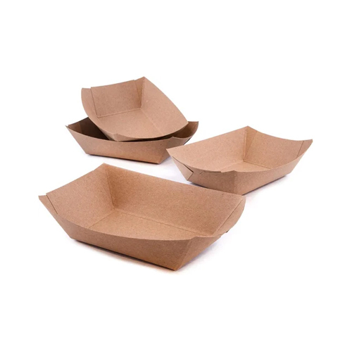 Disposable Food Paper Tray - Application: Events And Parties