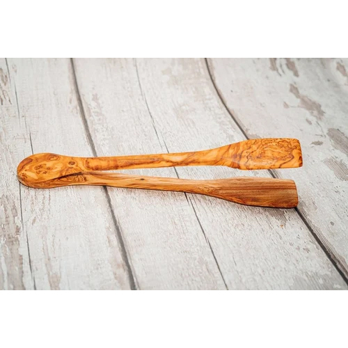 Wooden Serving Tong - Color: Brown