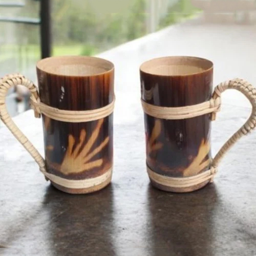 Bamboo Coffee Mug - Color: Brown